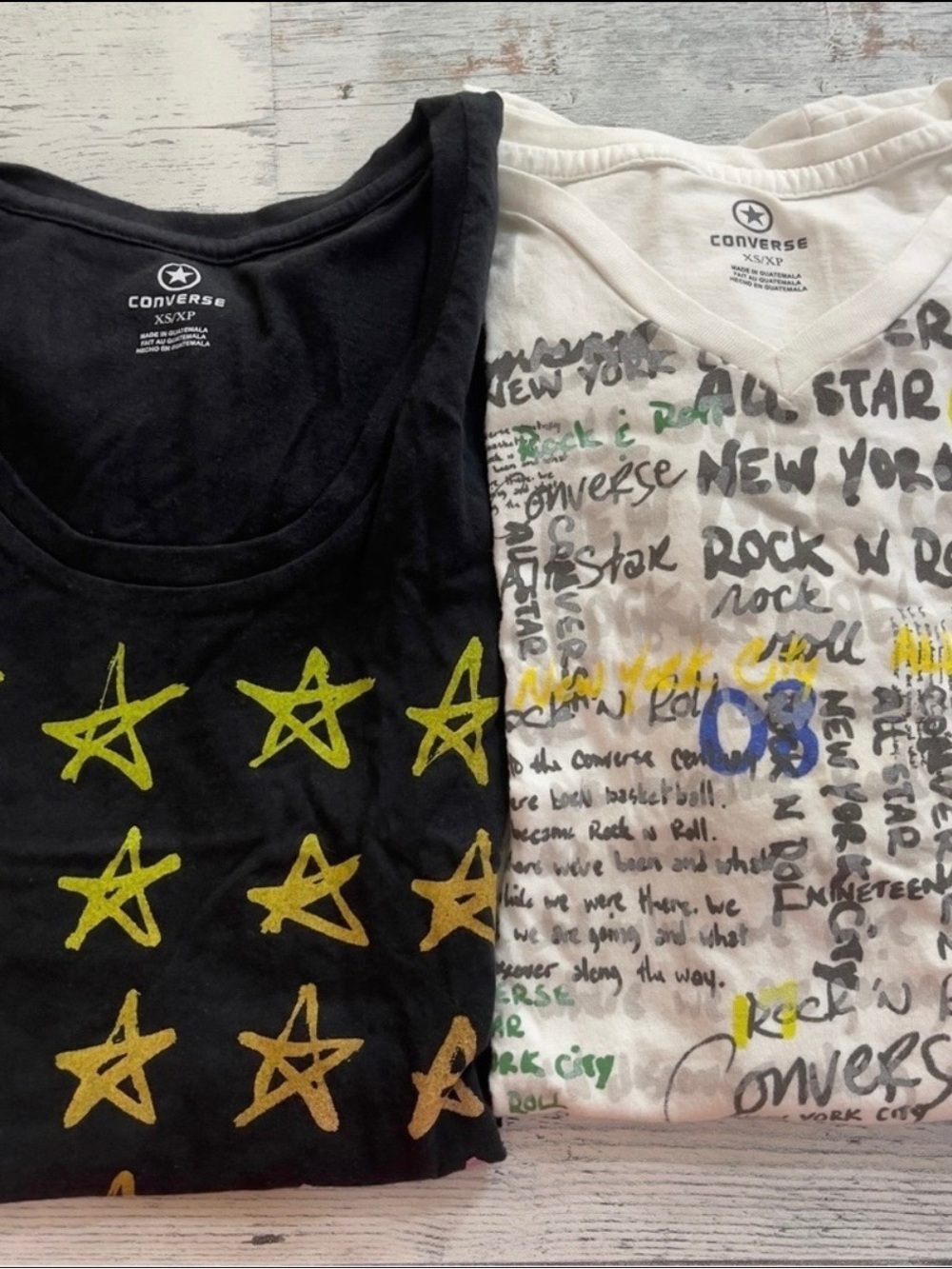 Converse Tee Shirt Bundle (2) Extra Small